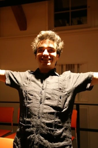 Alin Gherman at Master Diploma presentation