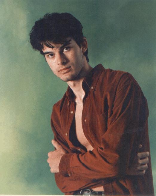 Alin Gherman — studio portrait, Hersonisou, Greece, 2002