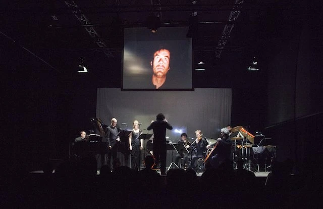 Concert A Sky of Light with video projection Aarhus