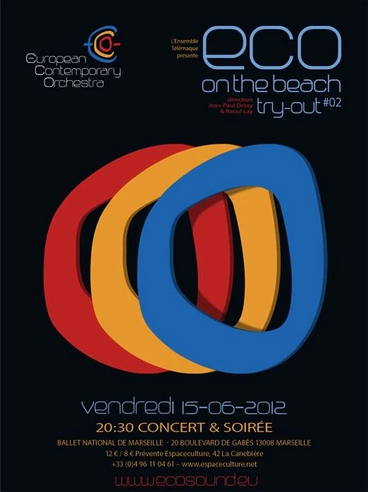 ECO on the Beach try-out #2 poster