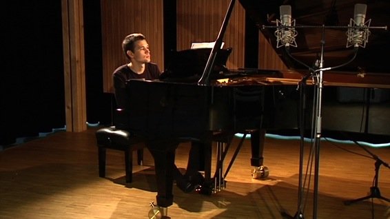 Kirill Zwegintsow recording session