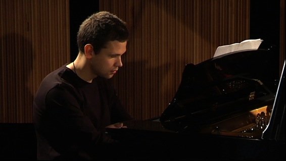 Kirill Zwegintsow at piano