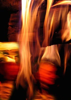 Abstract fire/light artistic visual